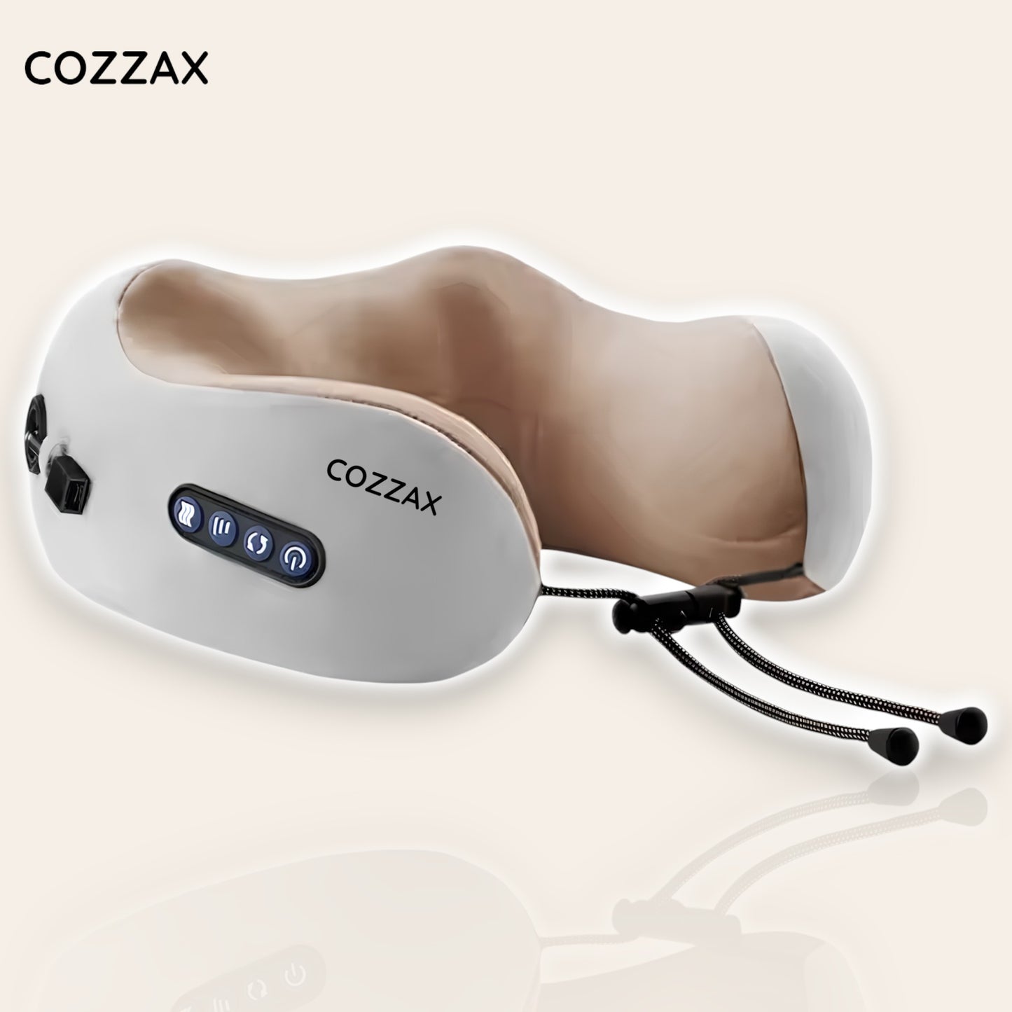 Coussin chauffant masseur de cervicales